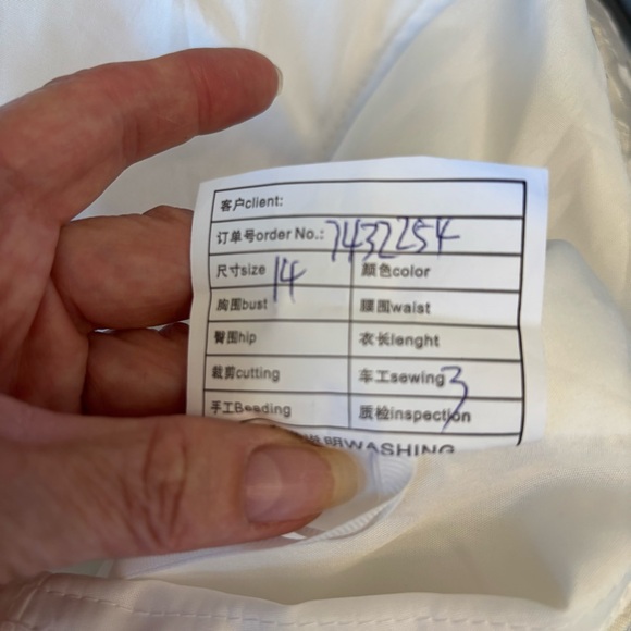 NEW Tulle Maternity Dress for Photoshoot Bridal Robe Light Blue NWOT Size XL - Picture 6 of 7